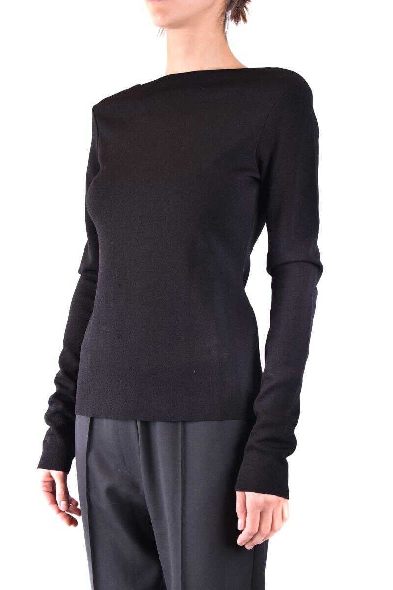 Tricouri Givenchy Givenchy Long Sleeves Black Femei (BM 10378079) 3