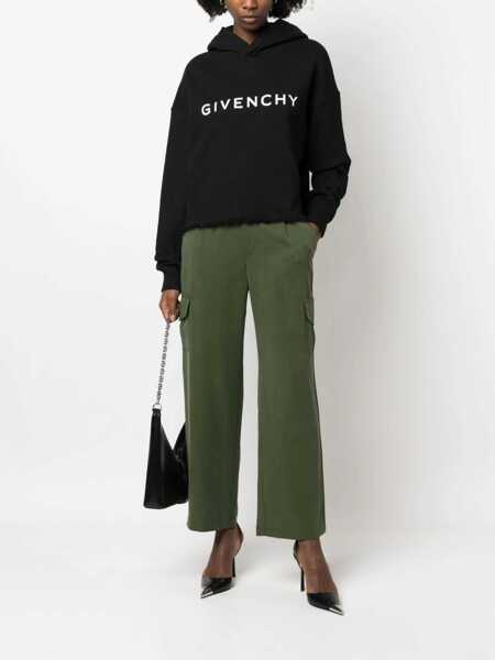 Bluze de trening Givenchy Givenchy Cotton Hoodie Black Femei (BM 10378343) 2