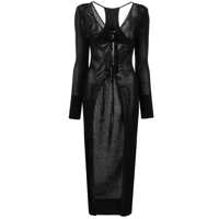 Cardigane Andreādamo Knit Long Cardigan Femei