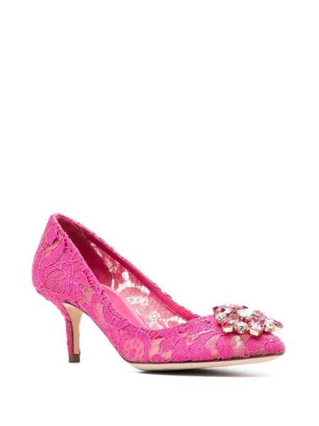 Pantofi cu toc Dolce & Gabbana Dolce & Gabbana Decollete Purple Femei (BM 10385654) 3
