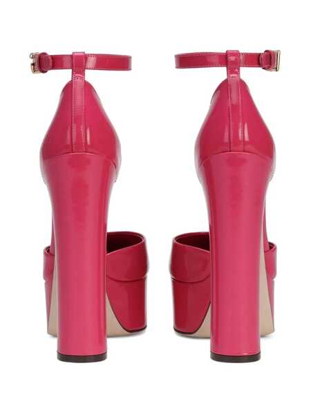 Pantofi cu toc Dolce & Gabbana Dolce & Gabbana Glossy Leather Platform Pumps PINK Femei (BM 10385711) 3