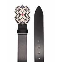 Curele Dama - Curele Isabel Marant Isablel Isabel Marant WomanS Black Leather Belt With Decorated Buckle Black Femei (BM 10386014) - B-mall.ro