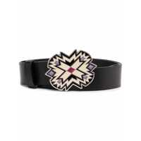 Curele Isablel Isabel Marant Woman'S Black Leather Belt With Decorated Buckle Femei