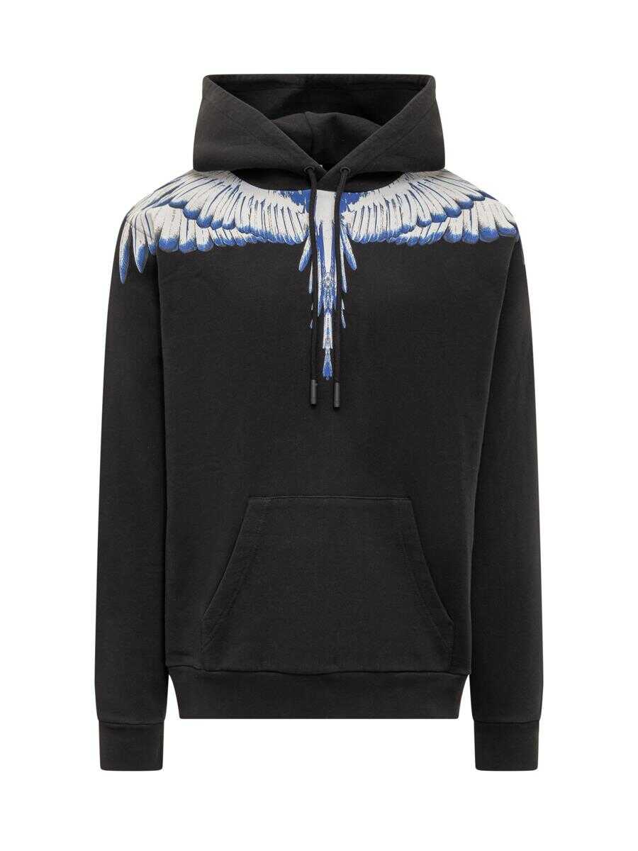 Marcelo Burlon MARCELO BURLON COUNTY OF MILAN Icon Wings Hoodie BLACK