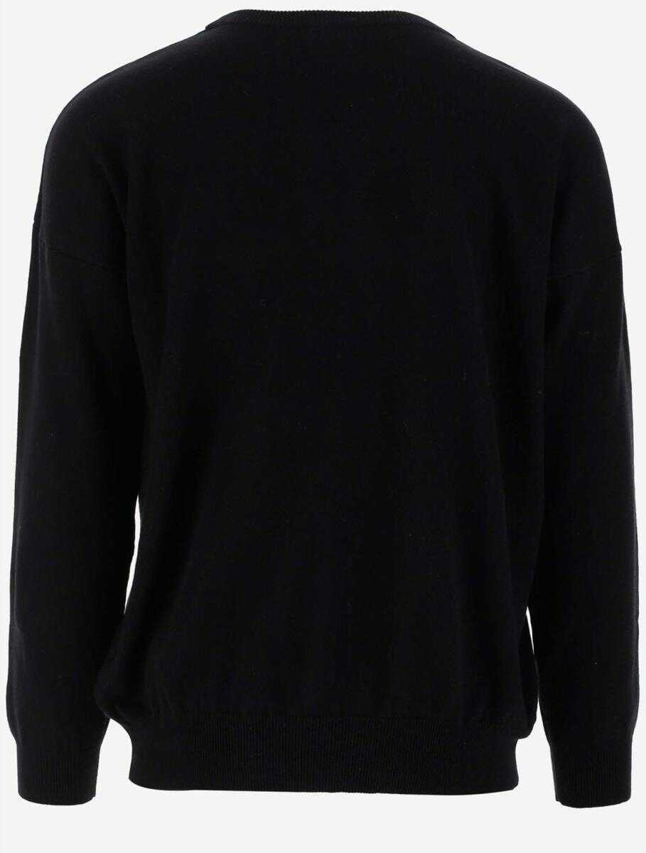 Pulovere Marcelo Burlon Marcelo Burlon County Of Milan Sweater Black Barbati (BM 10391774) 2