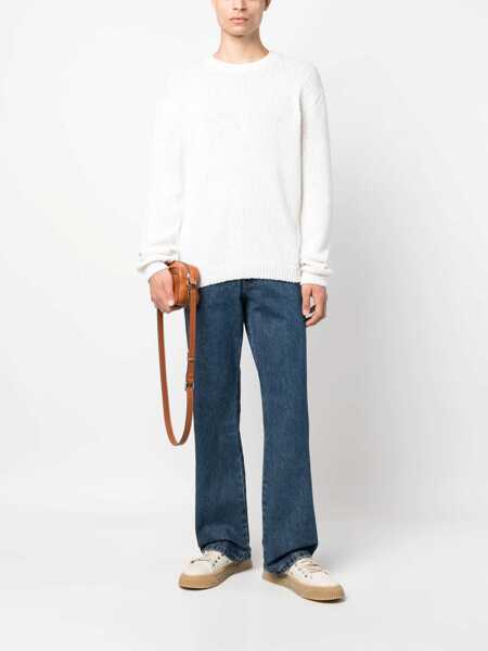 Pulovere A.P.C. A.P.C. Pull Gaston Clothing WHITE Barbati (BM 10398548) 2