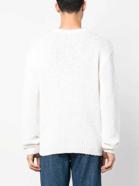 Pulovere A.P.C. A.P.C. Pull Gaston Clothing WHITE Barbati (BM 10398548) 4