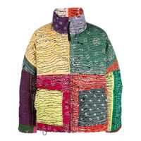 Geci de iarna Children Of The Discordance Bandana Print Down Jacket Barbati