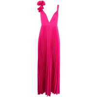 Rochii P.A.R.O.S.H. Pleated Long Dress Femei