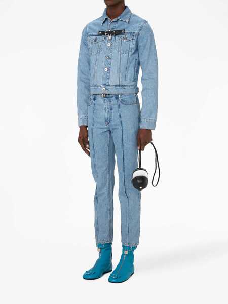 Geci JW Anderson JW Anderson Padlock Strap Trucker Jacket BLUE Femei (BM 10412717) 2