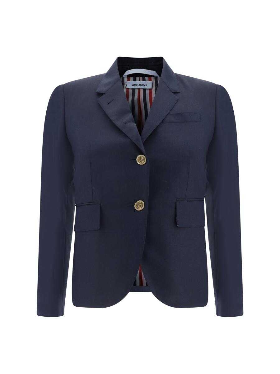 Thom Browne THOM BROWNE BLAZERS & VESTS NAVY