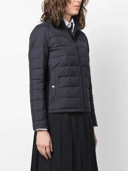 Geci de iarna Thom Browne Thom Browne Techno-Nylon Down Jacket BLUE Femei (BM 10423070) 3