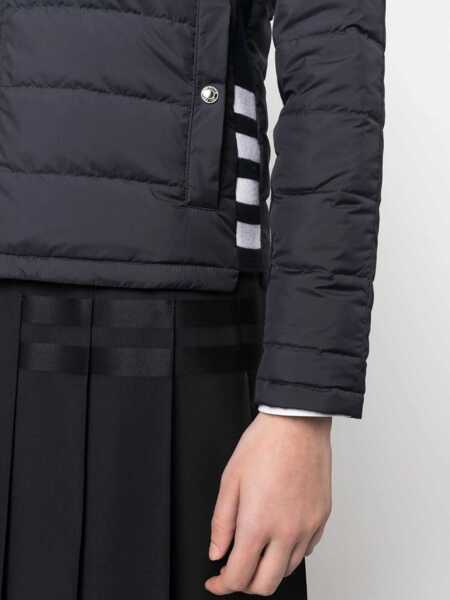 Geci de iarna Thom Browne Thom Browne Techno-Nylon Down Jacket BLUE Femei (BM 10423070) 5