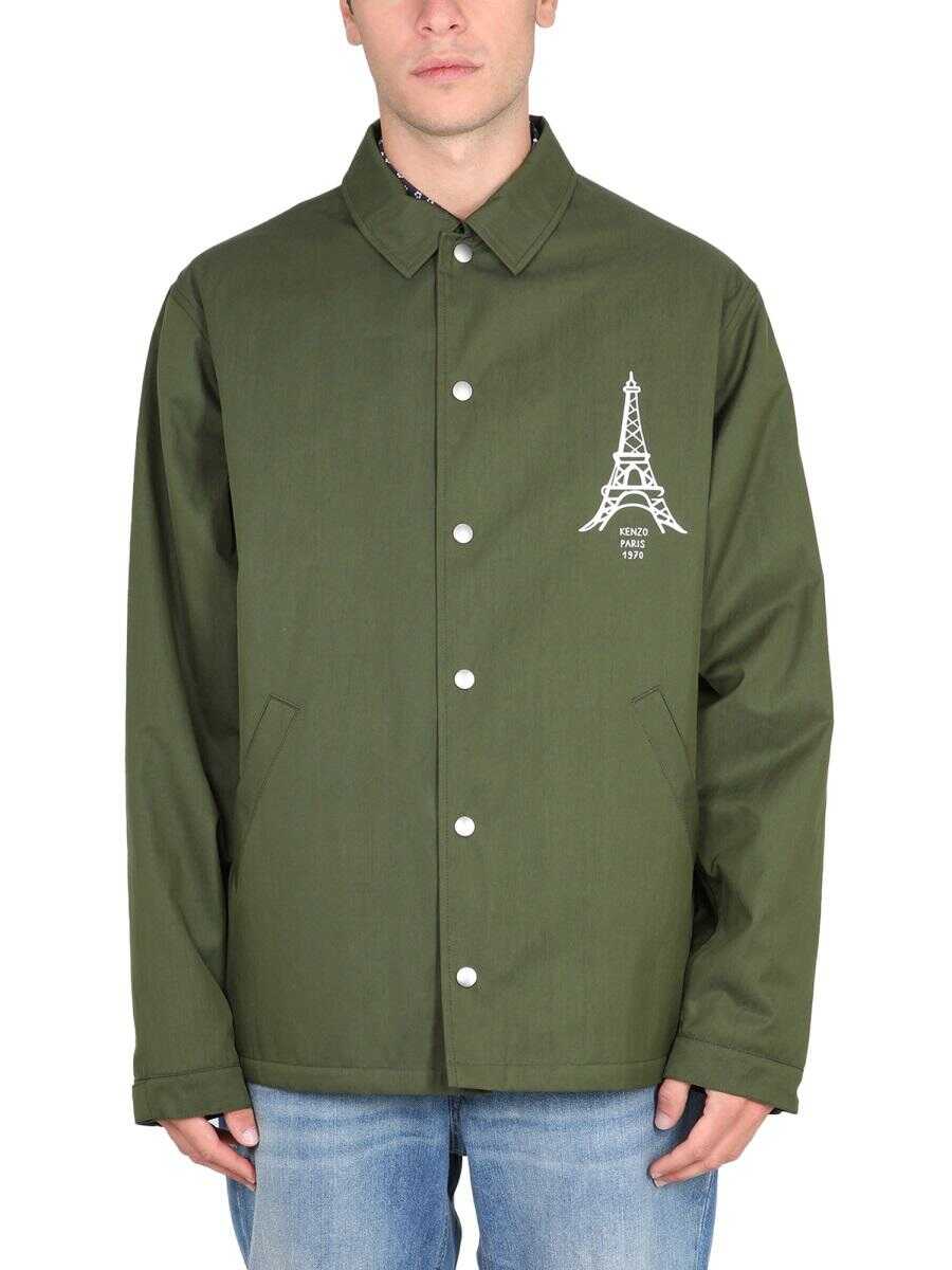 Kenzo KENZO COACH JACKET MILITARY GREEN