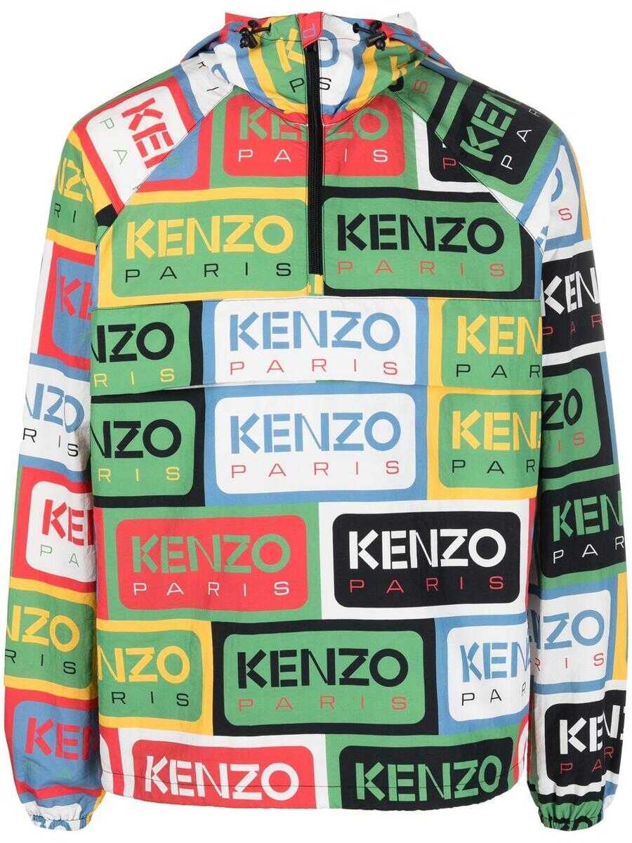 Kenzo KENZO MULTICOLOR NYLON JACKET MultiColour