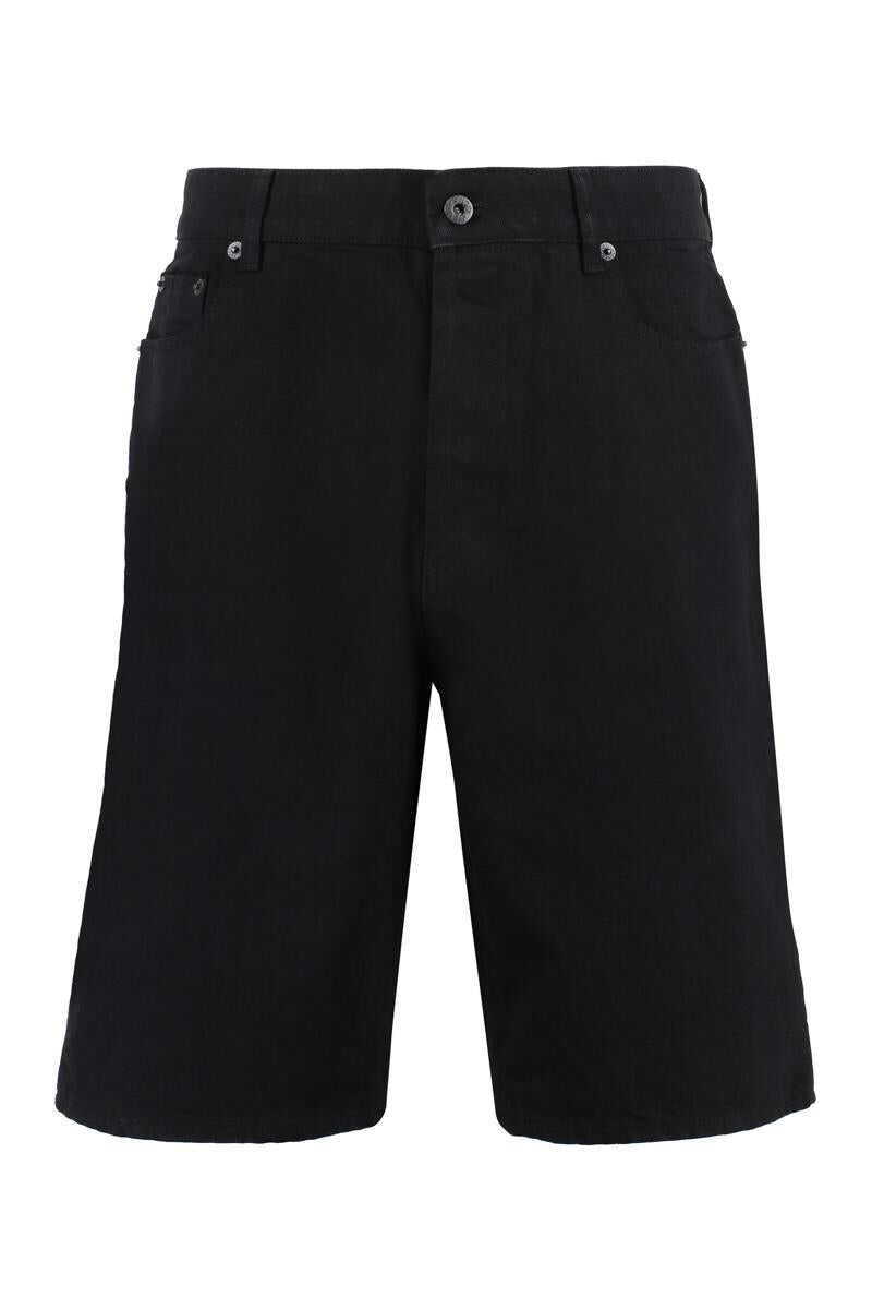 KENZO KENZO DENIM BERMUDA SHORTS BLACK