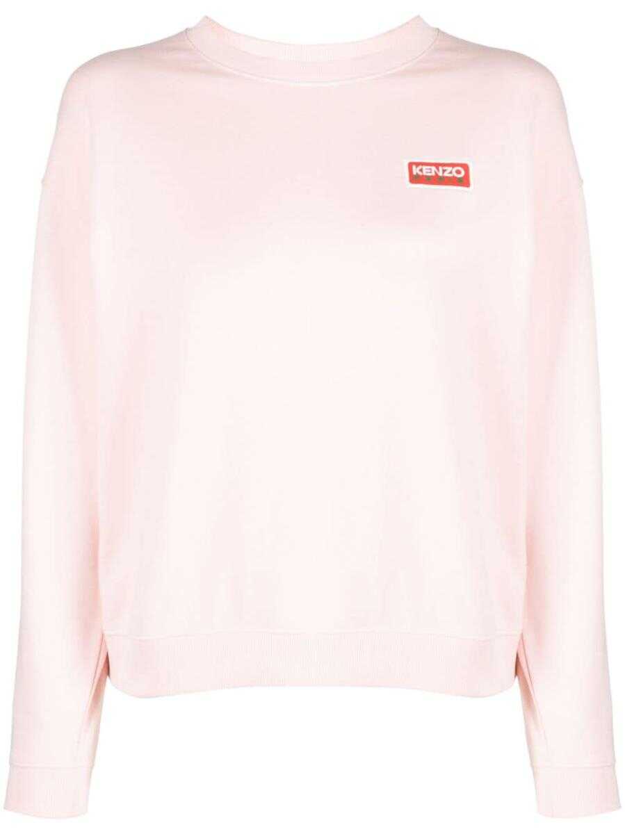 Kenzo KENZO Kenzo Paris cotton sweatshirt PINK