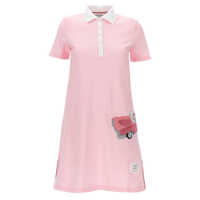 Tricouri Polo THOM BROWNE Patch polo dress Femei