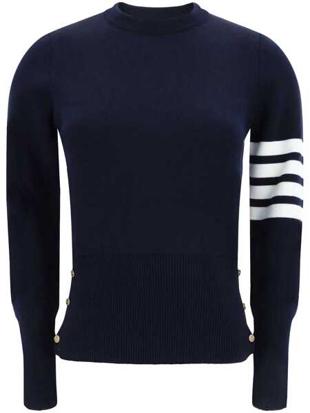 Pulovere Thom Browne Thom Browne Sweaters BLUE Femei (BM 10427780) 1