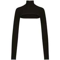 Pulovere Dolce & Gabbana Cropped High-Neck Top Femei
