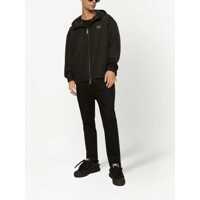 Geci Dolce & Gabbana pentru Barbati - Geci Dolce & Gabbana Dolce & Gabbana Technical Fabric Hooded Jacket Black Barbati (BM 10438016) - B-mall.ro