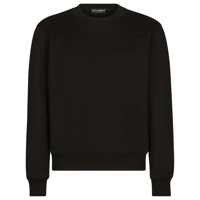 Pulovere Dolce & Gabbana Logo Detail Cotton Sweatshirt Barbati
