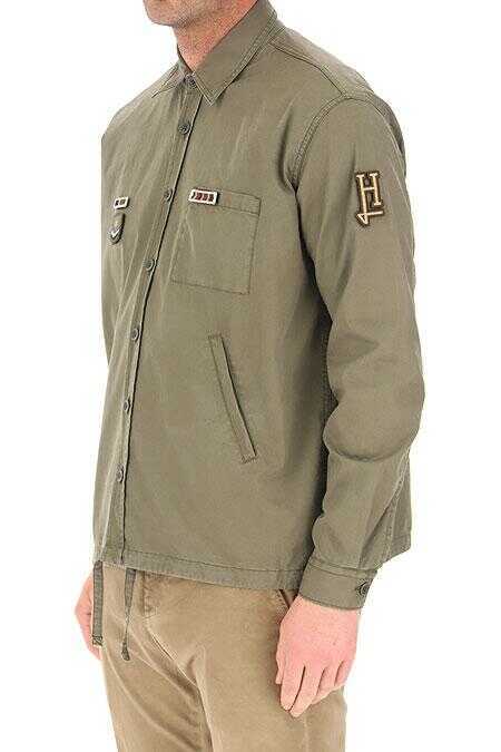 Geci Herno Herno Jacket MILITARY GREEN Barbati (BM 10440836) 3