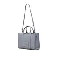 Genti de mana Marc Jacobs Dama - Genti de mana Marc Jacobs The Medium Tote Bag Grey Shoulder Bag With Logo In Grainy Leather Woman BLUE Femei (BM 10447475) - B-mall.ro