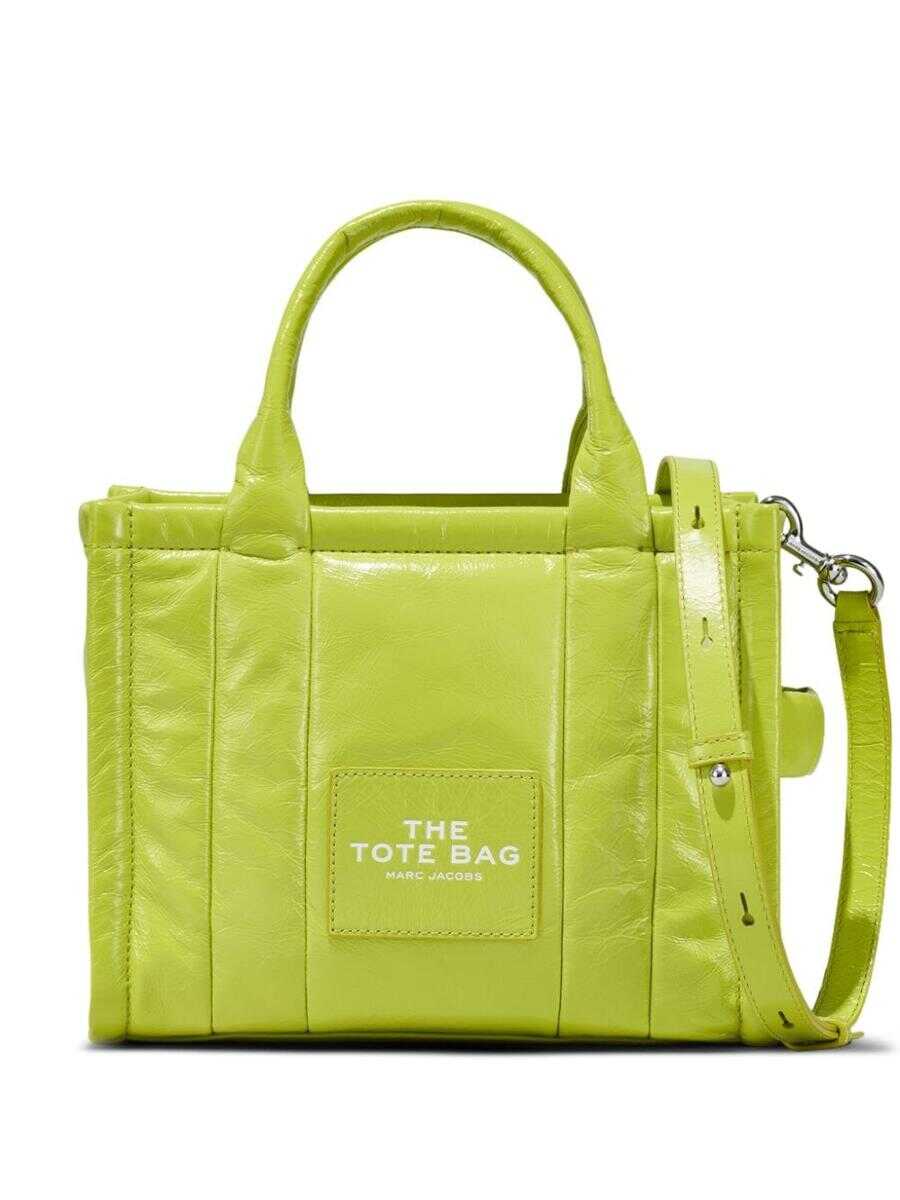 Marc Jacobs MARC JACOBS mini The Crinkle Tote bag LIME