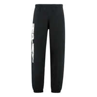 Pantaloni scurti HERON PRESTON LOGO DETAIL COTTON TRACK-PANTS Barbati