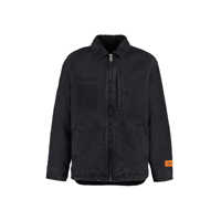 Geci HERON PRESTON BLEACH WASH DENIM JACKET Barbati