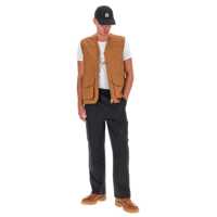 Geci CARHARTT WIP pentru Barbati - Geci CARHARTT WIP CARHARTT WIP VESTS WITH LOGO BROWN Barbati (BM 10452692) - B-mall.ro