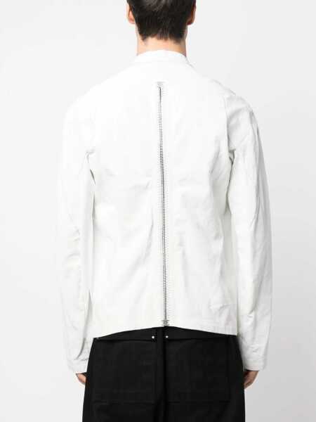 Bomber jacket ISAAC SELLAM Isaac Sellam Linen Bomber Jacket Clothing WHITE Barbati (BM 10454156) 4