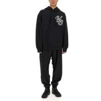 Bluze de trening Y-3 pentru Barbati - Bluze de trening Y-3 Y-3 Logo organic cotton hoodie BLACK Barbati (BM 10454636) - B-mall.ro