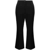 Pantaloni casual Jil Sander Black Cotton Pants Femei