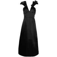 Rochii Satin Sleeveless Midi Dress Femei