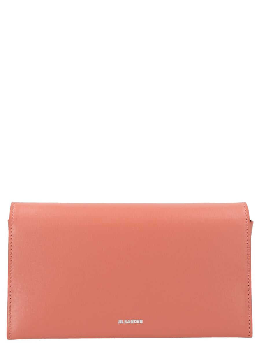 Jil Sander JIL SANDER \'All Day Chain Wallet Bag\' crossbody bag PINK