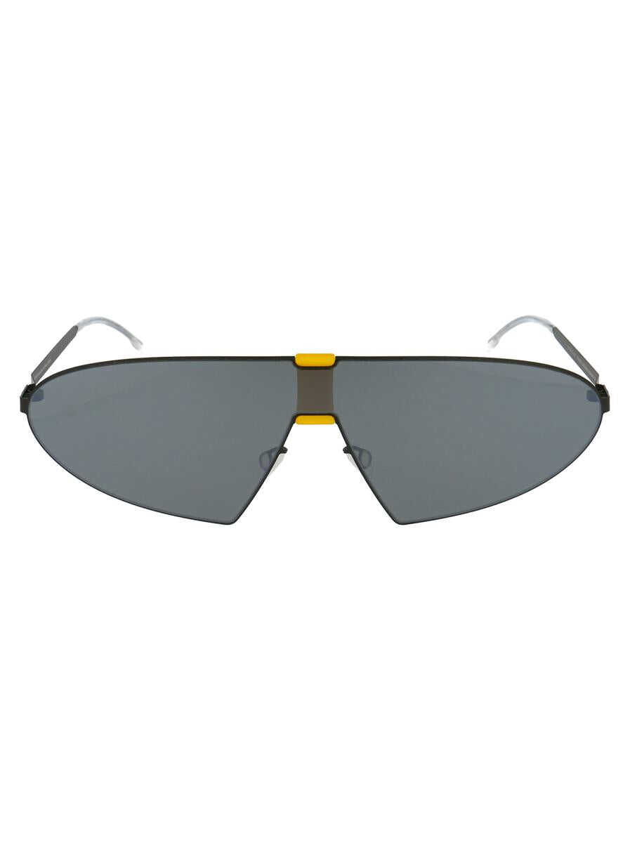 MYKITA Mykita SUNGLASSES 423 MH40 BLACK/YELLOW SILVER SHIELD