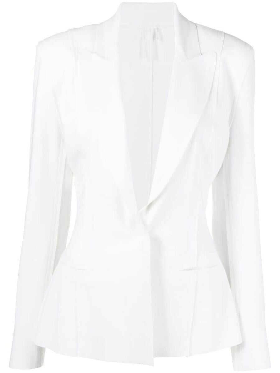 NORMA KAMALI NORMA KAMALI Single breasted jacket White