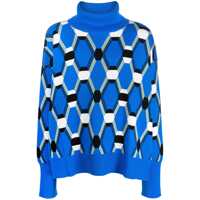 Pulovere Random Identities Roll Neck Jacquard Sweater Clothing Barbati