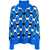 RANDOM IDENTITIES Random Identities Roll Neck Jacquard Sweater Clothing BLUE