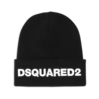 Caciuli DSQUARED2 Ribbed Knit Beanie Barbati
