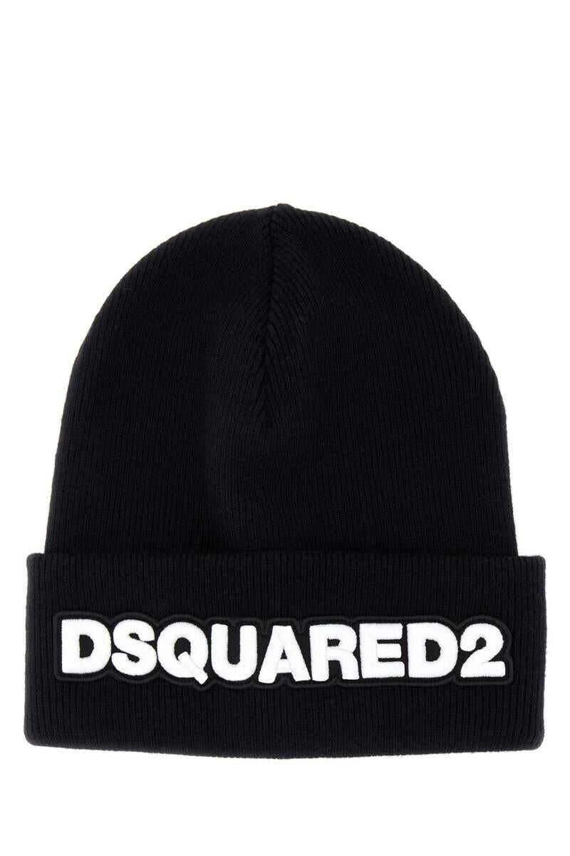 DSQUARED2 DSQUARED HATS BLACK