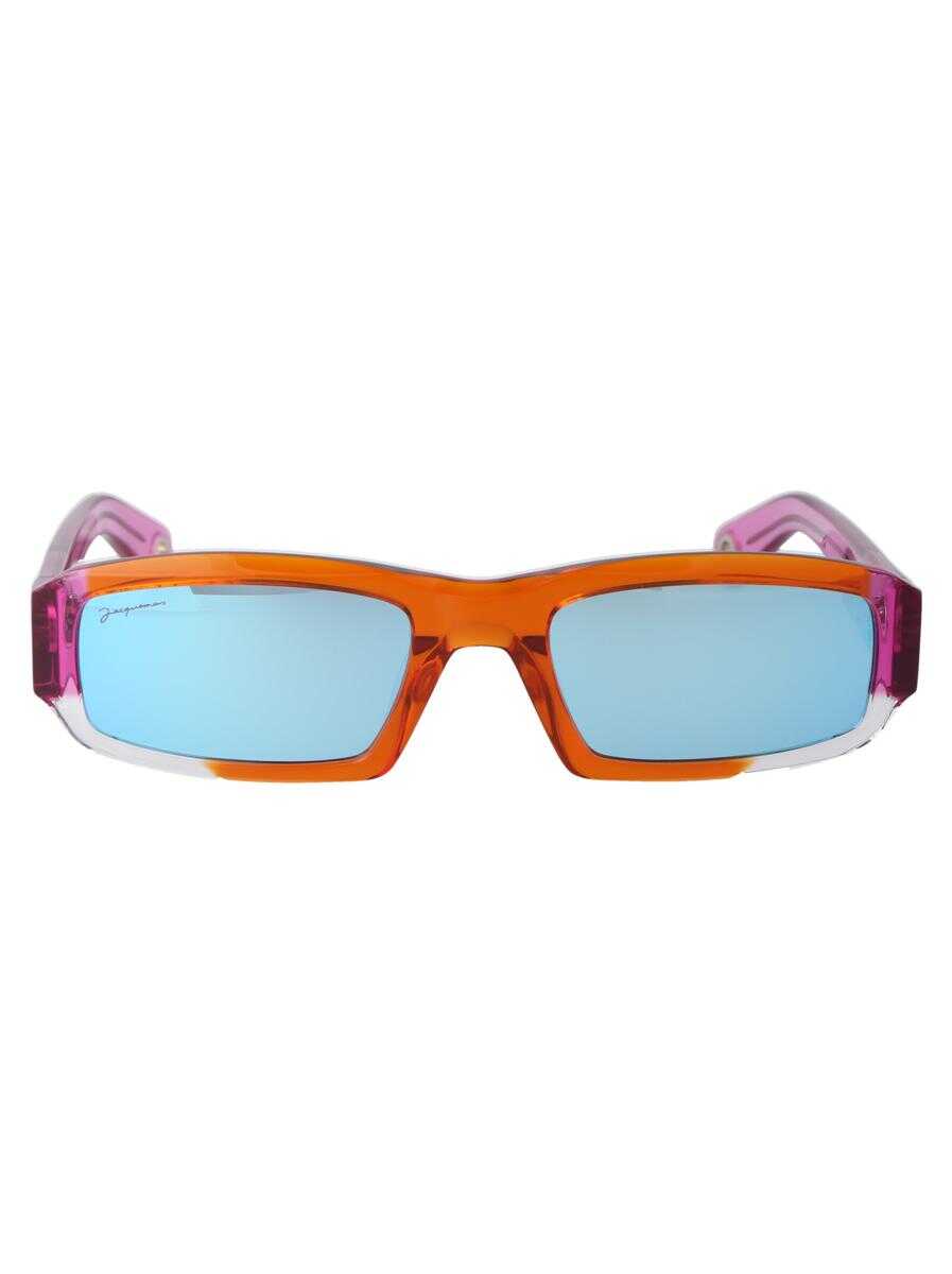 JACQUEMUS Jacquemus SUNGLASSES MULTI ORANGE