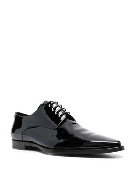 Pantofi eleganti DSQUARED2 DSQUARED2 New Punk Lace Ups Black Barbati (BM 10469150) 2