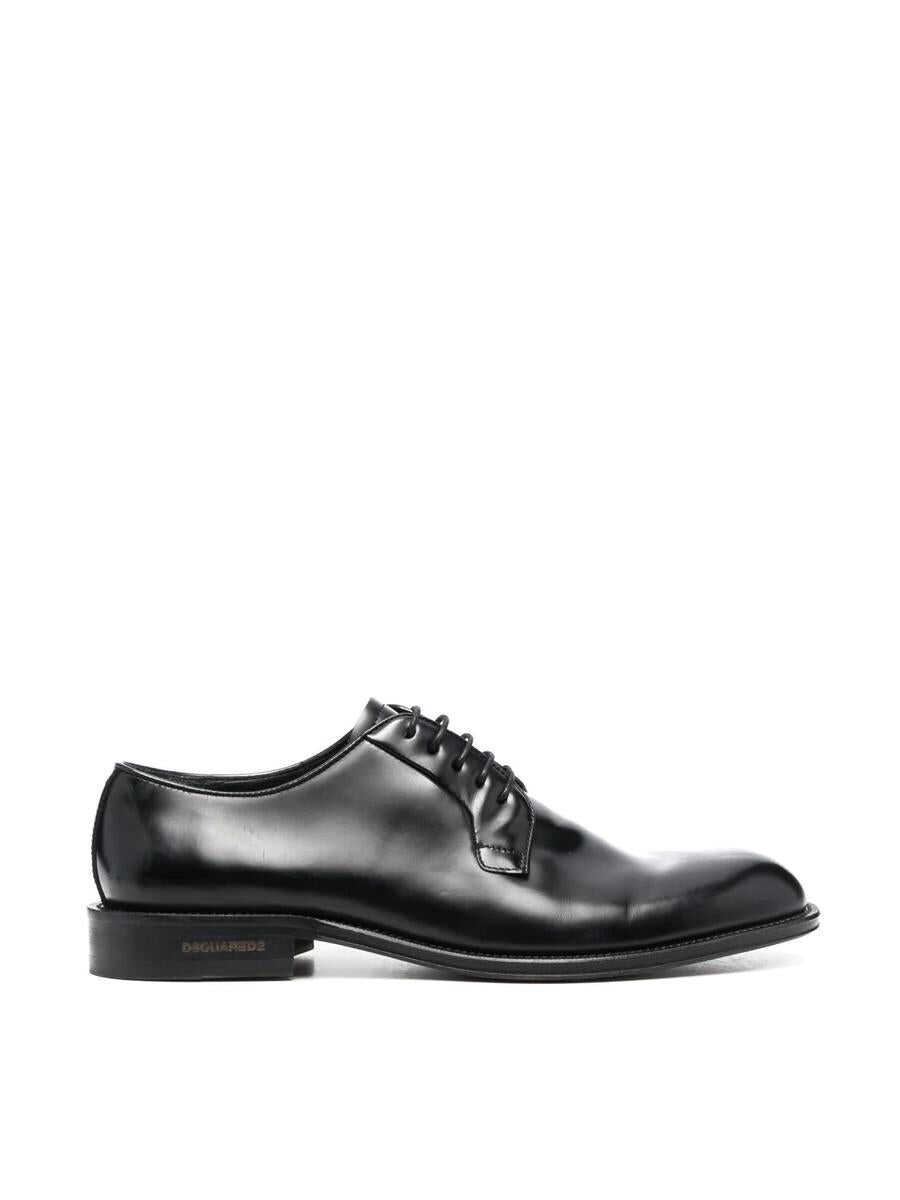 DSQUARED2 DSQUARED2 DERBY SHOES. Black