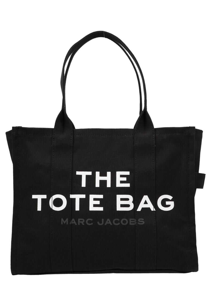 Marc Jacobs MARC JACOBS \'Traveler Tote\' large shopping bag WHITE/BLACK