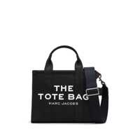 Genti de mana Marc Jacobs Black 'The Canvas Small' Tote Bag In Cotton Femei