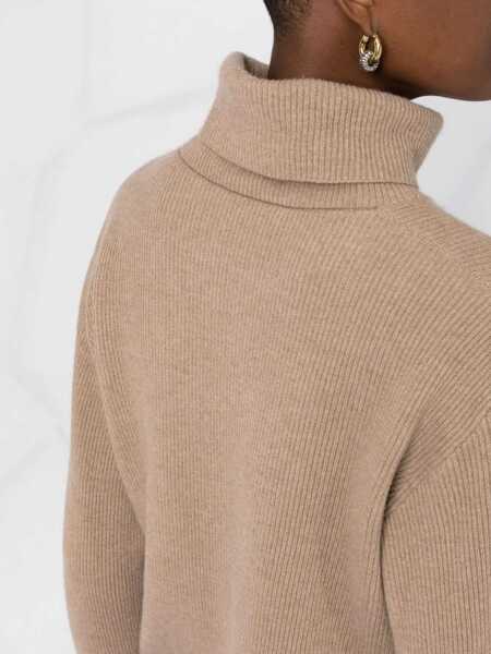 Pulovere Brunello Cucinelli Brunello Cucinelli Sweaters BROWN Femei (BM 10471373) 3