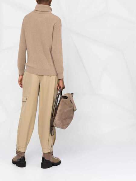 Pulovere Brunello Cucinelli Brunello Cucinelli Sweaters BROWN Femei (BM 10471373) 4